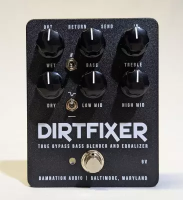 Damnation Audio - Dirtfixer Bass Blender and Equalizer Pedal 2